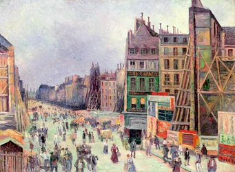Übung in der Rue Reaumur, 1896